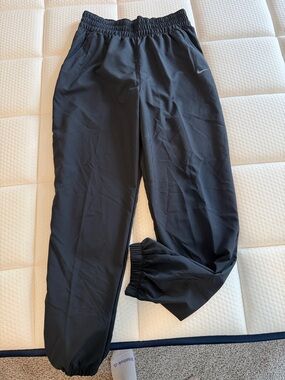 Nike Black Shorts with White Swoosh Logo